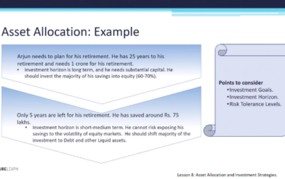 Lesson 8: Asset Allocation and Investment Strategies